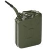 3 PCS 20L Portable American Fuel Oil Petrol Diesel Storage Can Army Green