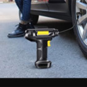 Car Tire Inflator  Wireless Intelligent Digital Display Portable Handheld Car Inflator  Bicycle (Option: W13532876)