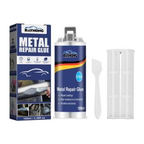 Ruihong Metal Casting Glue 100ml High Temperature Resistant Welding Glue Strong Electric Welding Glue For Metal Castings With Sand Holes, Porosit (Option: 1PCS)