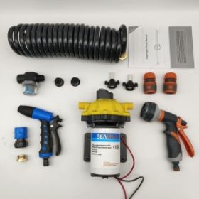 70PSI Deck Washdown  Kit For Boat Caravan Yacht Wash  12V 5GPM (Option: As shown in the figure)