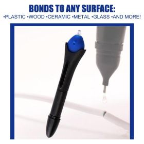 Jueyu UV Light Curing Glue Pen 5 Seconds Quick Drying High And Low Temperature Resistant Plastic Ceramic Cable Repair Glue (Option: 1PCS)