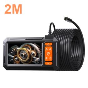 4.3-inch Industrial Endoscope 8mm HD Digital Inspection Camera IP67 Waterproof Rating Battery-Powered Ideal For Vehicle Maintenance, Machine Insp (Option: 2M)