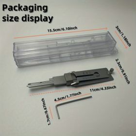Automotive Repair Tools, Lock Picking Tools, 2-in-1 Set (Option: Kw5)